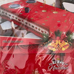 Mantel Navideño 250cm x 150cm Varios Modelos - El Rey de la Navidad