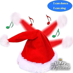 Gorro de Papa Noel música y movimiento