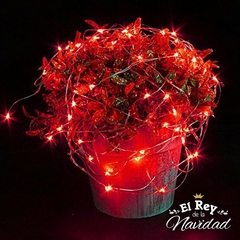 Alambre Mini Led Rojo 3mt a PILAS INCLUIDAS - comprar online