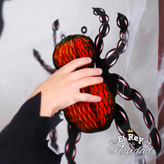 Adorno Araña de Papel 3D Halloween - tienda online