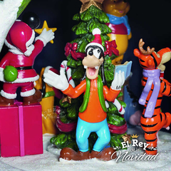Exclusivo Arbol de Navidad con Musica Movimiento y Luz de Coleccion con Personajes Disney - El Rey de la Navidad