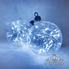 Globo Luminoso Blanco Frio Nro 6 a pilas (incluidas) - comprar online