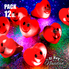 Pack x 12 Anillos Luminosos Corazón