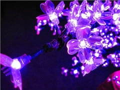Arbol LED Bonsai Flor del Cerezo Violeta - El Rey de la Navidad