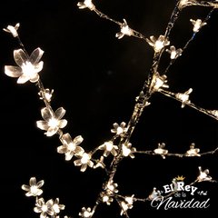 Arbol Luminoso Minimalista Flor de Cerezo Led Blanco Calido 1,40mts