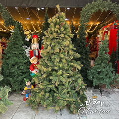 Arbol de Navidad Golden King 2,30mts LINEA PLATINUM // de Exposicion