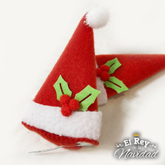 Set x 2 Mini Gorritos de Papa Noel con Hebilla en internet