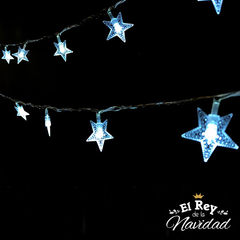 Guirnalda Estrellas Led Blancas frías Fijas 5mts en internet