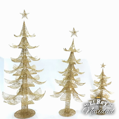 Glitter Christmas Tree 1.60mts Dorado en internet