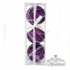 Set x 3 Globos Premium Violeta 8cm en internet
