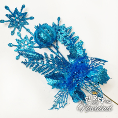 Pick Glitter Azul 40cm