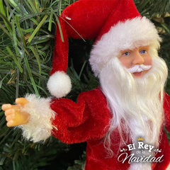 Papa Noel lujo 18cm en internet