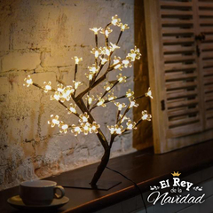 Arbol LED Bonsai Flor del Cerezo Blanco Cálido - comprar online