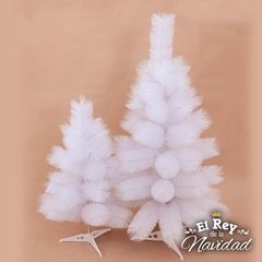Arbolito Navideño Plumerito Blanco 90cm - comprar online