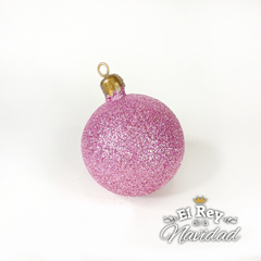 Globo Rosa Glitter por Unidad - El Rey de la Navidad