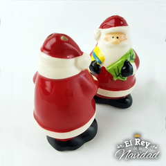 Set Salero y Pimentero Papá Noel - El Rey de la Navidad