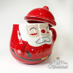 Imagen de Taza de Papa Noel de Ceramica 380ml