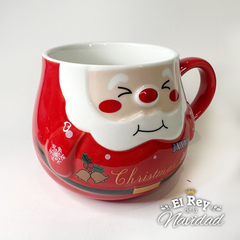 Taza de Papa Noel de Ceramica 380ml - comprar online