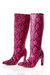 Bota Sharon Snake Pink - comprar online