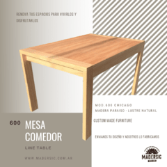 Mesa Comedor ·Dinner Tables · Mod. CHICAGO