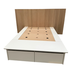 Respaldo de cama, MDF, Personalizable, Decoración, Dormitorio, Fácil instalación, Moderno, Minimalista, Calidad, Durabilidad, Respaldo de cama MDF 18mm, Respaldo de cama para pintar, Respaldo de cama moderno y minimalista, Revestimiento de cama,Cabecero d