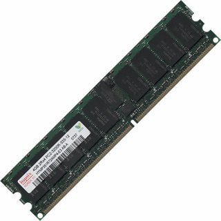 HYNIX 4GB PC2-3200 DDR2-400 MEMÓRIA HYMP351R72AMP4-E3