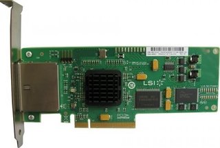 Controladora HP SC08Ge Host Bus Adapter (HBA) 2 Portas x4 Externas SAS SFF-8088, PCI Express x8, PN: 488765-B21