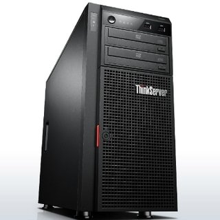 Servidor Torre Lenovo ThinkServer TD340 01xE5-2407 v2 4-core 2.40 GHz, 8GB, 01x HD 1TB SATA 7.2k, RAID300, Fonte Fixa, Sem O.S.