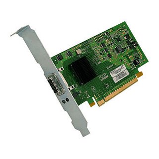 Controladora HBA QLOGIC 7104-HCA-LPX1P-DDR SILVERSTORM 7104, PCI Express x8 Low Profile, Infiniband - 4x Iinfiniband SFF-8470, Single Port
