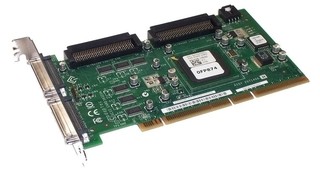 Controladora Dell 2 Portas U320 Scsi Pci-x Asc-39320a 0fp874