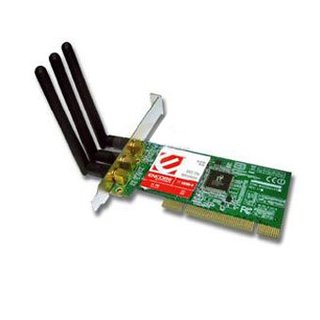Placa de Rede Wireless PCI Encore N-Draft 300Mbps 802.11nm, ENLWI-N