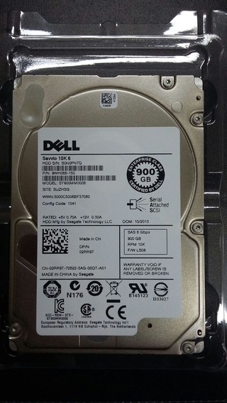 HD DELL SAS 900GB 10K 6GBPS 2.5 P/N 02RR9T - ST900MM0006