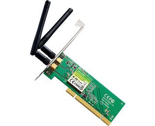 Placa de Rede TP-Link PCI Wireless 300Mbps (TL-WN851ND T)