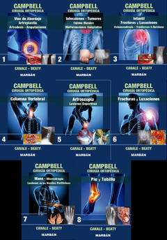 Campbell - Cirugia Ortopedica - 8 Tomos