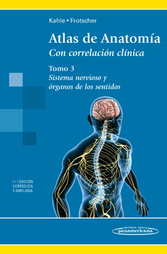 Atlas de Anatomía T 3 Sistema Nervioso y órganos de los sentidos - 9788498357097