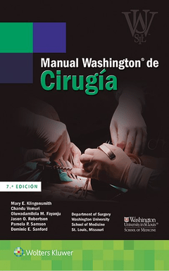 Manual Washington de cirugía Ed. 7 - ISBN:  9788416353927 