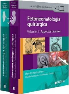 Fetoneonatología Quirúrgica 2 Vol. - Martinez Ferro - 9789873954870 