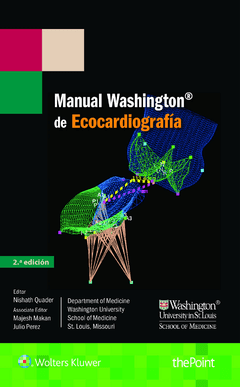 Manual Washington de Ecocardiografía 2° Ed. - ISBN:  9788416781225 