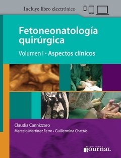Fetoneonatología Quirúrgica Vol 1 - Martinez Ferro - 9789873954801 