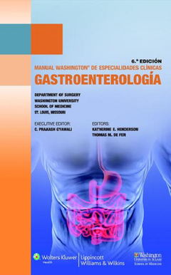 Manual Washington de Gastroenterología 3° Ed. - Isbn: 9788415684251