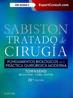 Sabiston Tratado de Cirugía 20° Ed. - Townsend - Isbn: 9788491131328