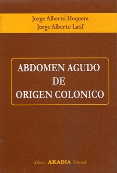 ABDOMEN AGUDO DE ORIGEN COLONICO