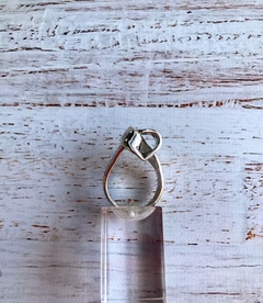 Anillo Moebius - modelo Corazón- plata 925. A pedido - Marta Escobar Joyas de Autor