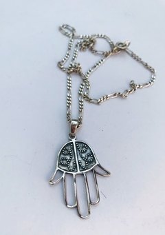 Dije : “ Mano de Fatima” Plata 925