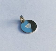 Dije: Chapitas para grabar - plata 925 - comprar online