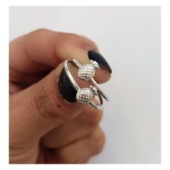 Anillo ananá - plata 925