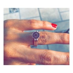 Anillo doble Pavé - plata 925 - comprar online