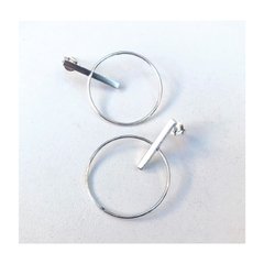 Aros Geométricos - plata 925 - comprar online