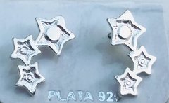 Imagen de Aros pasantes con figuras pequeños - plata 925