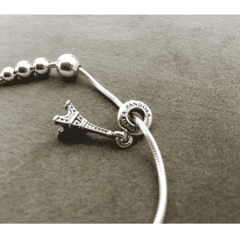 Pulsera: Tipo Pandora - plata 925